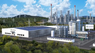 Liquid Wind plant illustration