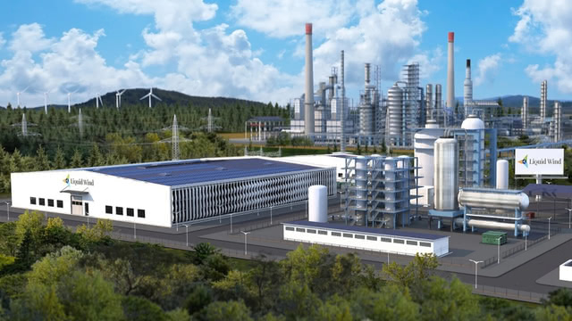 Liquid Wind plant illustration